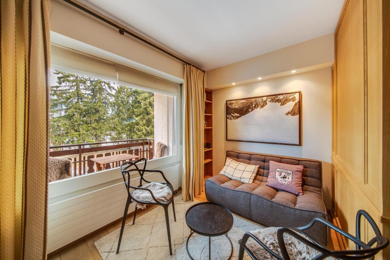 Lovely Studio In Crans' Center 外观 照片