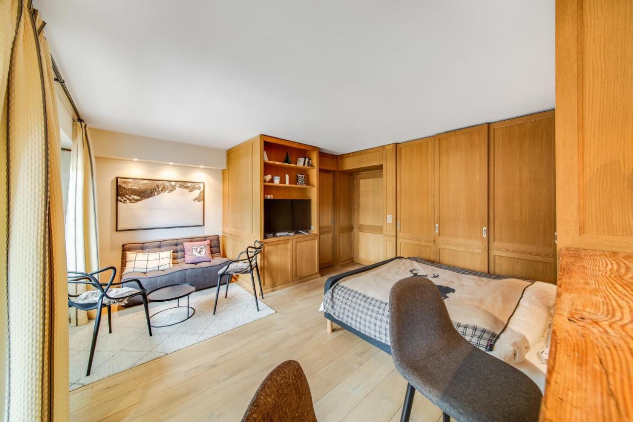 Lovely Studio In Crans' Center 外观 照片