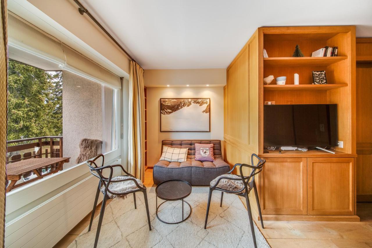 Lovely Studio In Crans' Center 外观 照片