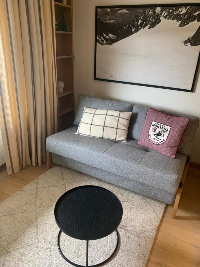Lovely Studio In Crans' Center 外观 照片